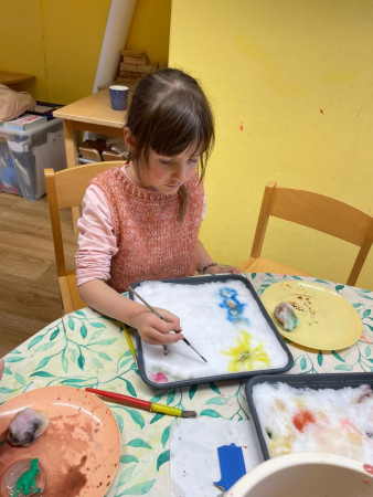 Dopolední činnosti u Včeliček